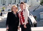 Barbara at Capitol Hill steps