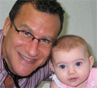 Lawrence Palevsky and daughter