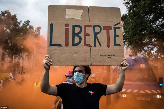 Paris Passport Protest