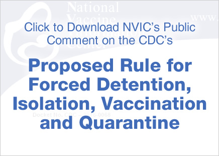 NVIC CDC NPRM public comment