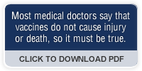 Vaccine Culture War: Myth #1
