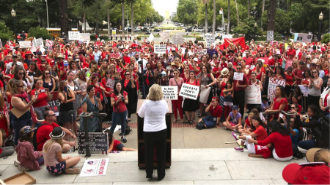 California SB277: Dangerous legislation requiring parents to sacrifice the human right to make medical risk-taking decisions to retain the civil right to education. Learn more at NVIC.org.