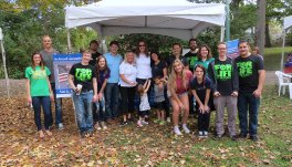 NVIC Volunteers and Booth