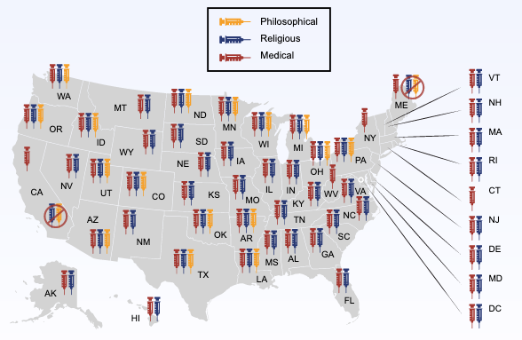 2023 Exemption Map