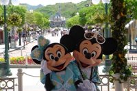 Mickey Mouse and Minnie