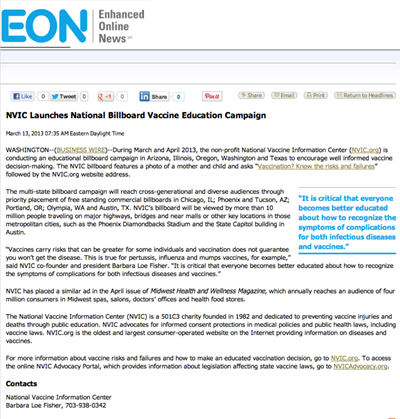 2013 Press Release